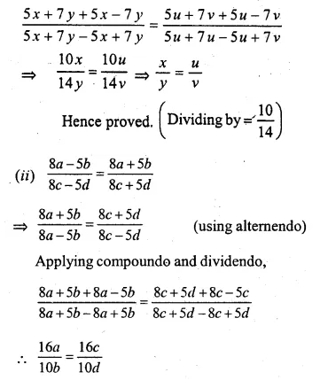 ML Aggarwal Class 10 Solutions for ICSE Maths Chapter 7 Ratio and Proportion Ex 7.3 Q2.1