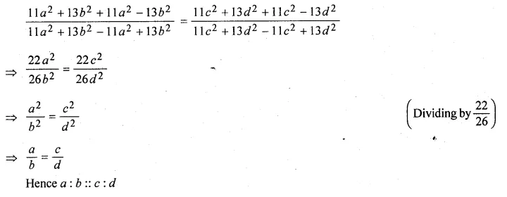 ML Aggarwal Class 10 Solutions for ICSE Maths Chapter 7 Ratio and Proportion Ex 7.3 Q6.1
