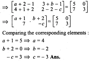 ML Aggarwal Class 10 Solutions for ICSE Maths Chapter 8 Matrices Ex 8.2 Q14.1