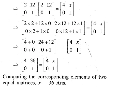 ML Aggarwal Class 10 Solutions for ICSE Maths Chapter 8 Matrices Ex 8.3 Q26.1