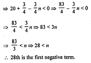 ML Aggarwal Class 10 Solutions for ICSE Maths Chapter 9 Arithmetic and Geometric Progressions Chapter Test Q12.2