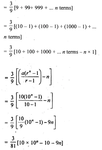 ML Aggarwal Class 10 Solutions for ICSE Maths Chapter 9 Arithmetic and Geometric Progressions Chapter Test Q35.1