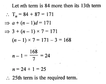 ML Aggarwal Class 10 Solutions for ICSE Maths Chapter 9 Arithmetic and Geometric Progressions Ex 9.2 Q18.1