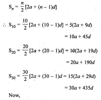 ML Aggarwal Class 10 Solutions for ICSE Maths Chapter 9 Arithmetic and Geometric Progressions Ex 9.3 Q18.1