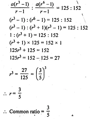 ML Aggarwal Class 10 Solutions for ICSE Maths Chapter 9 Arithmetic and Geometric Progressions Ex 9.5 Q16.1