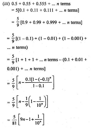 ML Aggarwal Class 10 Solutions for ICSE Maths Chapter 9 Arithmetic and Geometric Progressions Ex 9.5 Q22.3