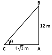 RS Aggarwal Solutions Class 10 Chapter 14 Height and Distance MCQ 6