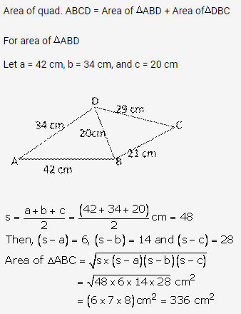 RS Aggarwal Solutions Class 10 Chapter 17 Perimeter and Areas of Plane Figures Ex 17b 29