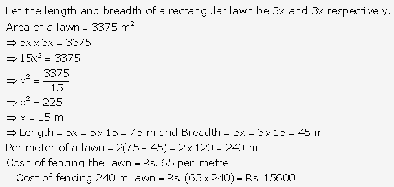 RS Aggarwal Solutions Class 10 Chapter 17 Perimeter and Areas of Plane Figures Ex 17b 5