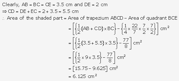 RS Aggarwal Solutions Class 10 Chapter 18 Areas of Circle, Sector and Segment Ex 18a 50