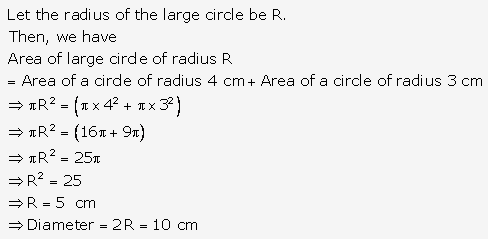 RS Aggarwal Solutions Class 10 Chapter 18 Areas of Circle, Sector and Segment Ex 18a 6