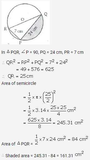 RS Aggarwal Solutions Class 10 Chapter 18 Areas of Circle, Sector and Segment Ex 18b 69