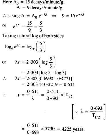 NCERT Solutions for Class 12 Physics Chapter 13 Nuclei 10