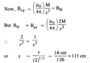 NCERT Solutions for Class 12 Physics Chapter 5 Magnetism and Matter 12