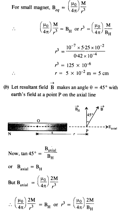 NCERT Solutions for Class 12 Physics Chapter 5 Magnetism and Matter 14