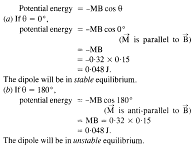 NCERT Solutions for Class 12 Physics Chapter 5 Magnetism and Matter 4