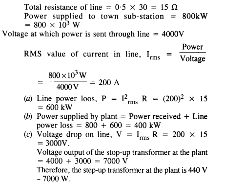 NCERT Solutions for Class 12 Physics Chapter 7 Alternating Current 34