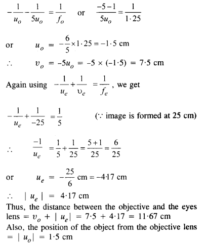 NCERT Solutions for Class 12 Physics Chapter 9 Ray Optics and Optical Instruments 46