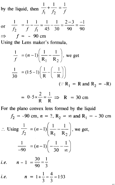 NCERT Solutions for Class 12 Physics Chapter 9 Ray Optics and Optical Instruments 52