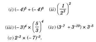 NCERT Solutions for Class 8 Maths Chapter 12 Exponents and Powers Ex 12.1 3