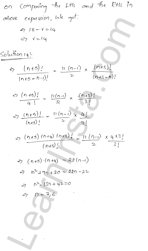 RD Sharma Class 11 Solutions Chapter 16 Permutations Ex 16.3 1.10
