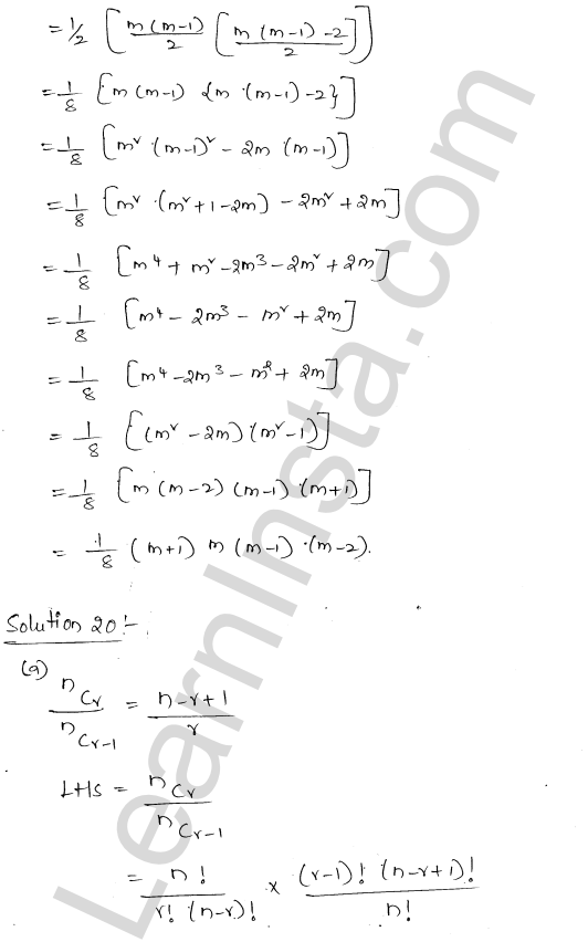 RD Sharma Class 11 Solutions Chapter 17 Combinations Ex 17.1 1.13