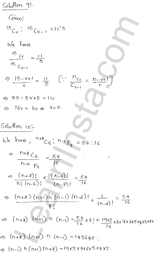 RD Sharma Class 11 Solutions Chapter 17 Combinations Ex 17.1 1.5