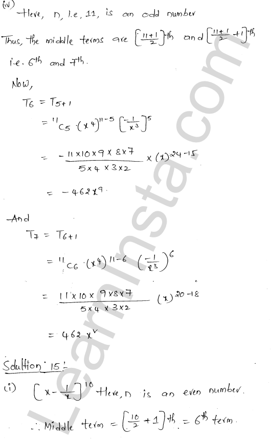 RD Sharma Class 11 Solutions Chapter 18 Binomial Theorem Ex 18.2 1.18
