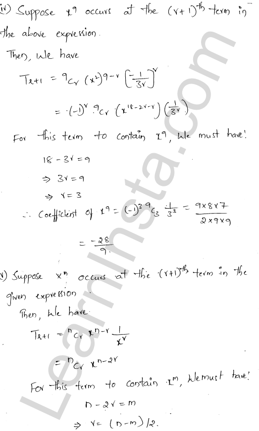 RD Sharma Class 11 Solutions Chapter 18 Binomial Theorem Ex 18.2 1.8