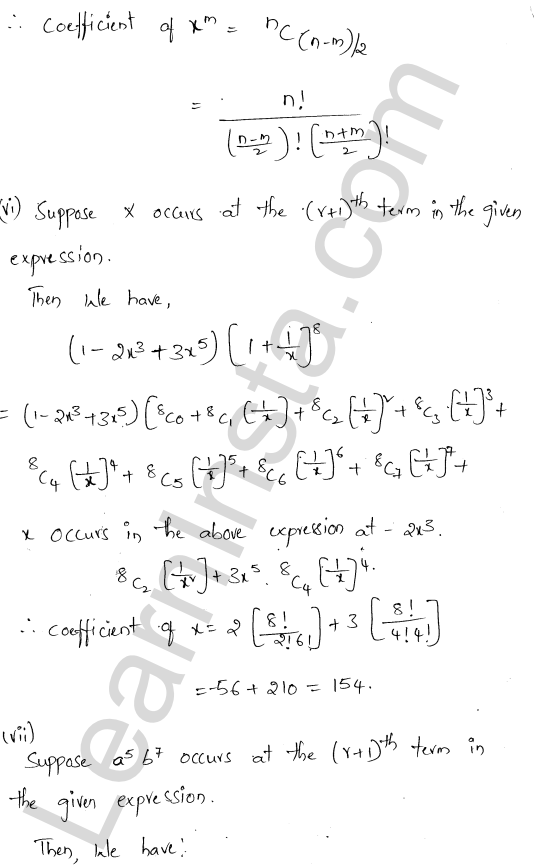 RD Sharma Class 11 Solutions Chapter 18 Binomial Theorem Ex 18.2 1.9