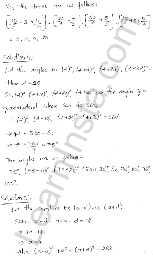 RD Sharma Class 11 Solutions Chapter 19 Arithmetic Progressions Ex 19.3 1.3