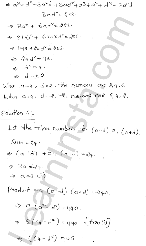 RD Sharma Class 11 Solutions Chapter 19 Arithmetic Progressions Ex 19.3 1.4