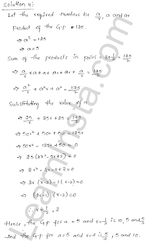 RD Sharma Class 11 Solutions Chapter 20 Geometric Progressions Ex 20.2 1.4