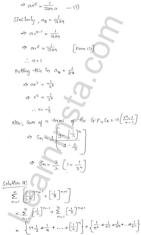 RD Sharma Class 11 Solutions Chapter 20 Geometric Progressions Ex 20.3 1.14