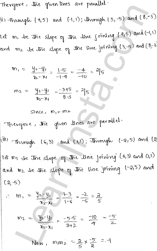 RD Sharma Class 11 Solutions Chapter 23 The Straight Lines Ex 23.1 1.4