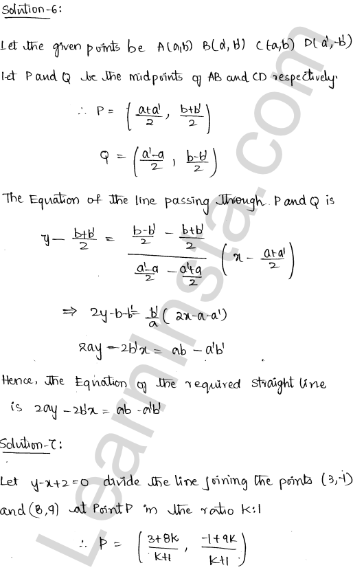 RD Sharma Class 11 Solutions Chapter 23 The Straight Lines Ex 23.5 1.9