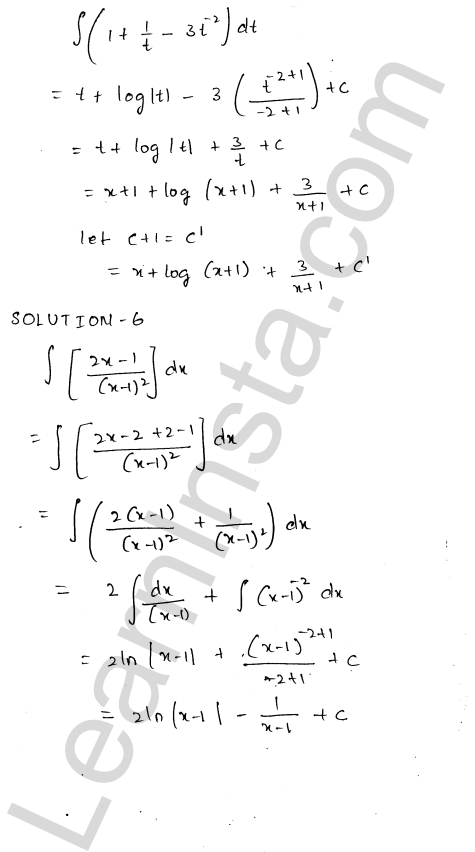 RD Sharma Class 12 Solutions Chapter 19 Indefinite Integrals Ex 19.4 1.4