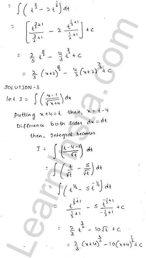 RD Sharma Class 12 Solutions Chapter 19 Indefinite Integrals Ex 19.5 1.2