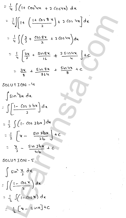 RD Sharma Class 12 Solutions Chapter 19 Indefinite Integrals Ex 19.6 1.2