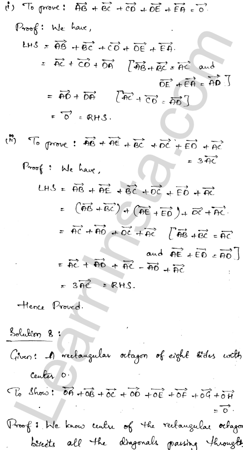 RD Sharma Class 12 Solutions Chapter 23 Algebra of Vectors Ex 23.2 1.4