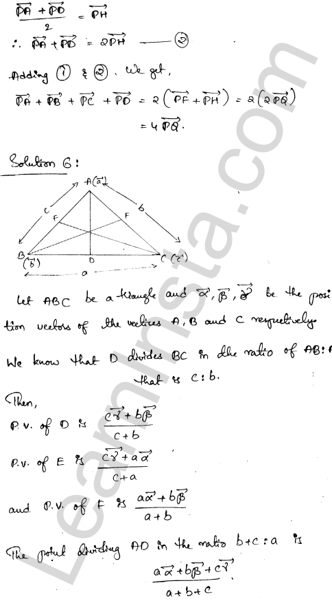 RD Sharma Class 12 Solutions Chapter 23 Algebra of Vectors Ex 23.4 1.5
