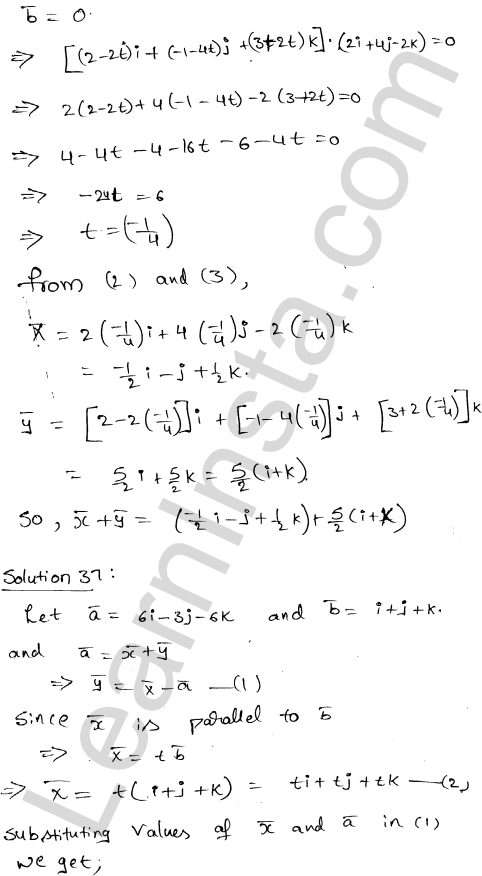 RD Sharma Class 12 Solutions Chapter 24 Scalar Or Dot Product Ex 24.1 1.28