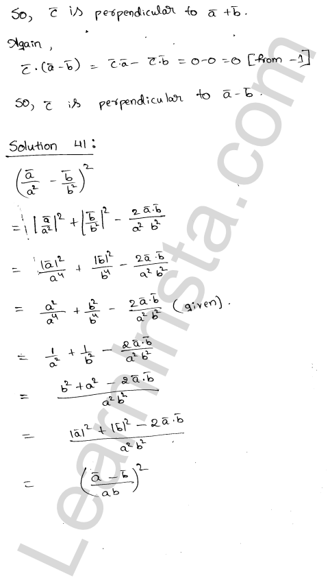 RD Sharma Class 12 Solutions Chapter 24 Scalar Or Dot Product Ex 24.1 1.31