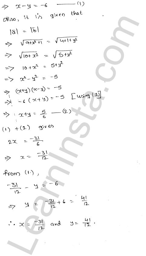 RD Sharma Class 12 Solutions Chapter 24 Scalar Or Dot Product Ex 24.1 1.35