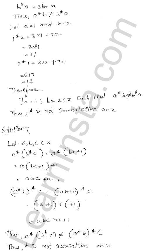 RD Sharma Class 12 Solutions Chapter 3 Binary Operations Ex 3.2 1.17