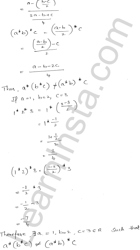 RD Sharma Class 12 Solutions Chapter 3 Binary Operations Ex 3.2 1.20