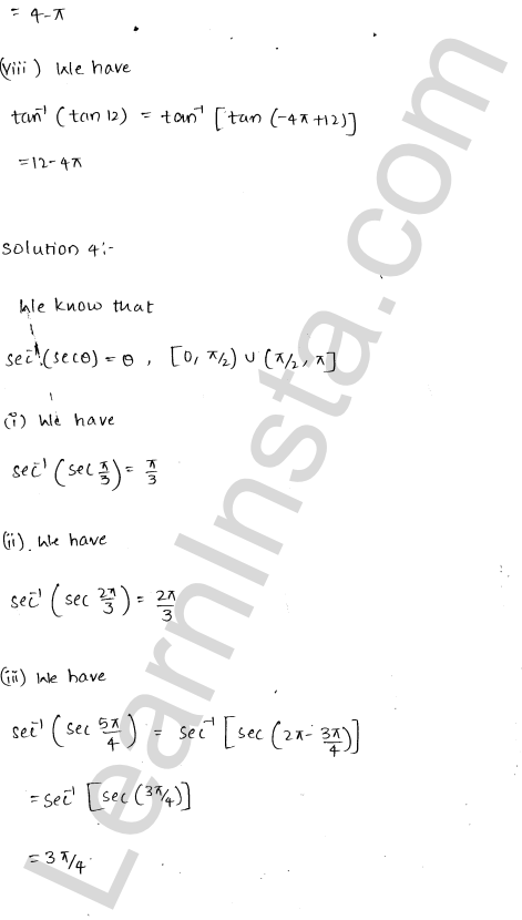 RD Sharma Class 12 Solutions Chapter 4 Inverse Trigonometric Functions Ex 4.7 1.7