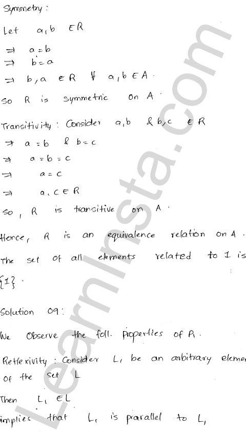 RD Sharma Class 12 Solutions Chapter 1 Relations Ex 1.2 1.10
