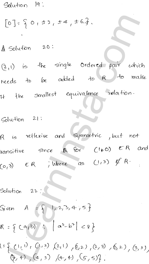 RD Sharma Class 12 Solutions Chapter 1 Relations VSAQ 1.8