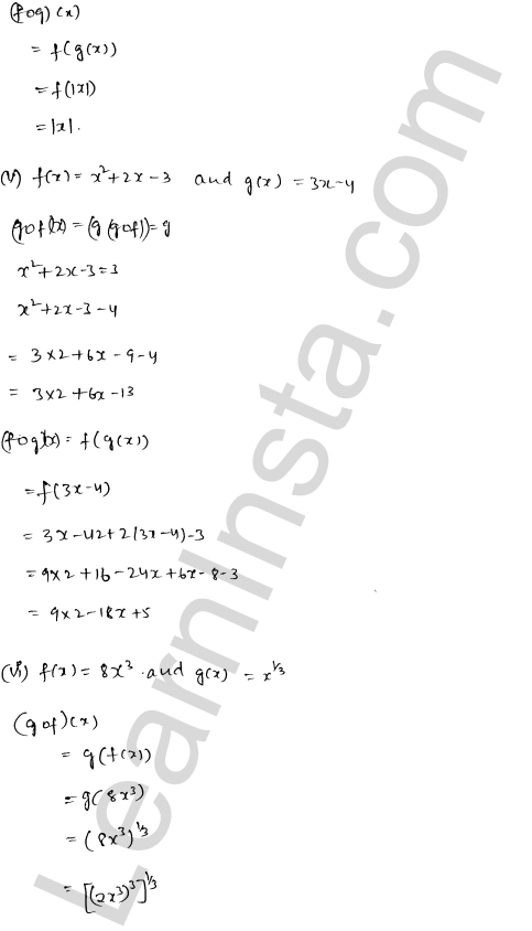 RD Sharma Class 12 Solutions Chapter 2 Functions Ex 2.2 1.3